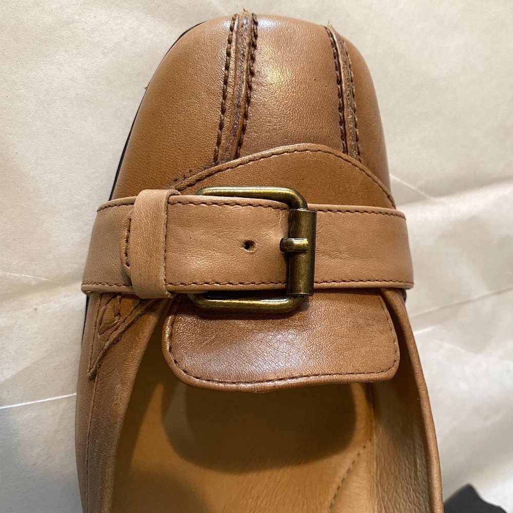 Lk New Hush Puppies sz 9 ~Tan Leather - Picture 10 of 14